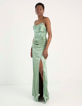 Vestido maxi de fiesta Rue de la Paix para mujer