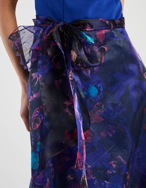 Vestido maxi de fiesta Damaia Atelier escote medio