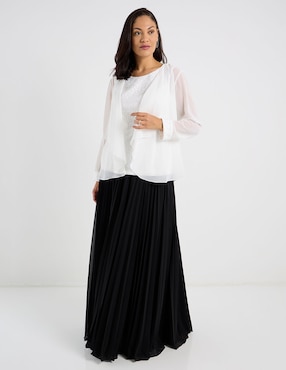 Blusa Damaia Atelier manga larga para mujer