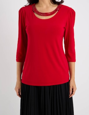 Blusa Damaia Atelier manga 3/4 para mujer