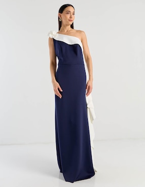Vestido maxi de fiesta Damaia Atelier espalda cruzada