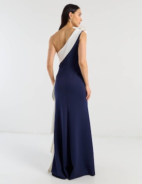 Vestido maxi de fiesta Damaia Atelier espalda cruzada