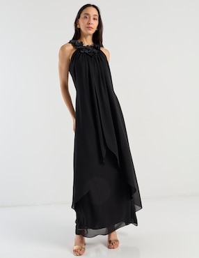 Vestido largo de fiesta Damaia Atelier escote regular