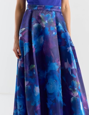 Vestido largo de fiesta Damaia Atelier escote V