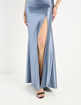 Vestido maxi de fiesta Rue de la Paix escote profundo