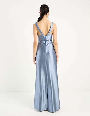 Vestido maxi de fiesta Rue de la Paix escote profundo