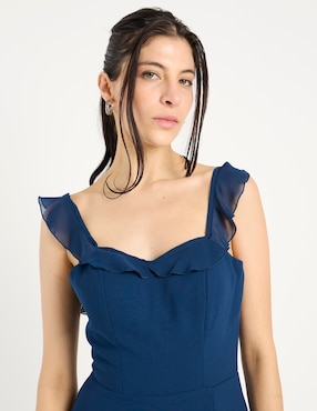 Vestido maxi de fiesta Rue de la Paix escote V