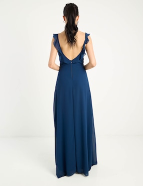Vestido maxi de fiesta Rue de la Paix escote V