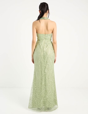 Vestido maxi de fiesta Rue de la Paix escote V