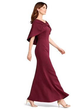 Vestido largo de fiesta Damaia Atelier escote V