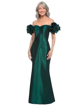 Vestido largo de fiesta Damaia Atelier escote corazón
