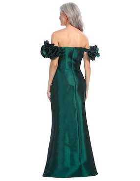 Vestido largo de fiesta Damaia Atelier escote corazón