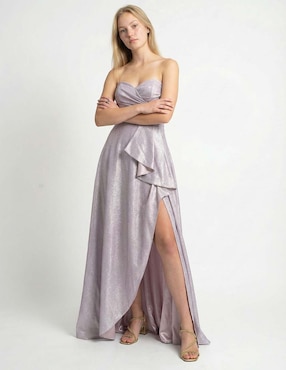 Vestido largo de fiesta Rue para mujer