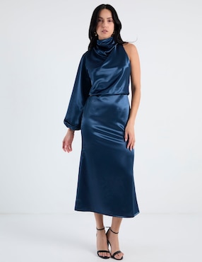 Vestido midi de fiesta Rue de la Paix