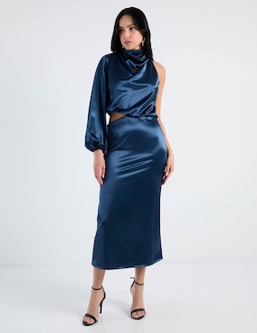 Vestido midi de fiesta Rue de la Paix