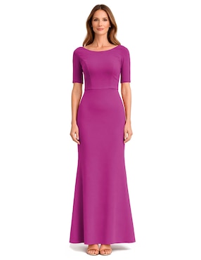 Vestido largo de fiesta Damaia Atelier escote regular