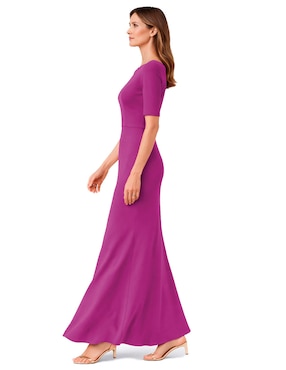 Vestido largo de fiesta Damaia Atelier escote regular