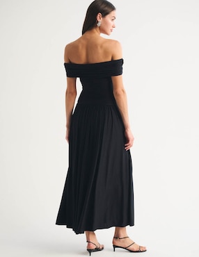 Vestido maxi de fiesta Abercrombie & Fitch