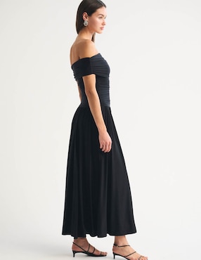 Vestido maxi de fiesta Abercrombie & Fitch