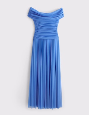 Vestido maxi de fiesta Abercrombie & Fitch para mujer