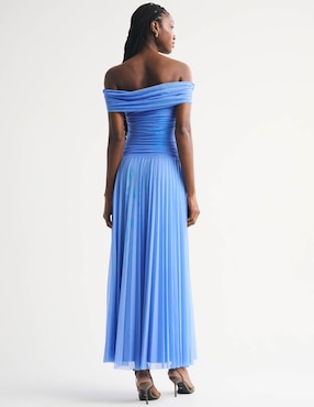 Vestido maxi de fiesta Abercrombie & Fitch para mujer