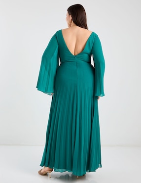 Vestido largo de fiesta The Pattern escote V