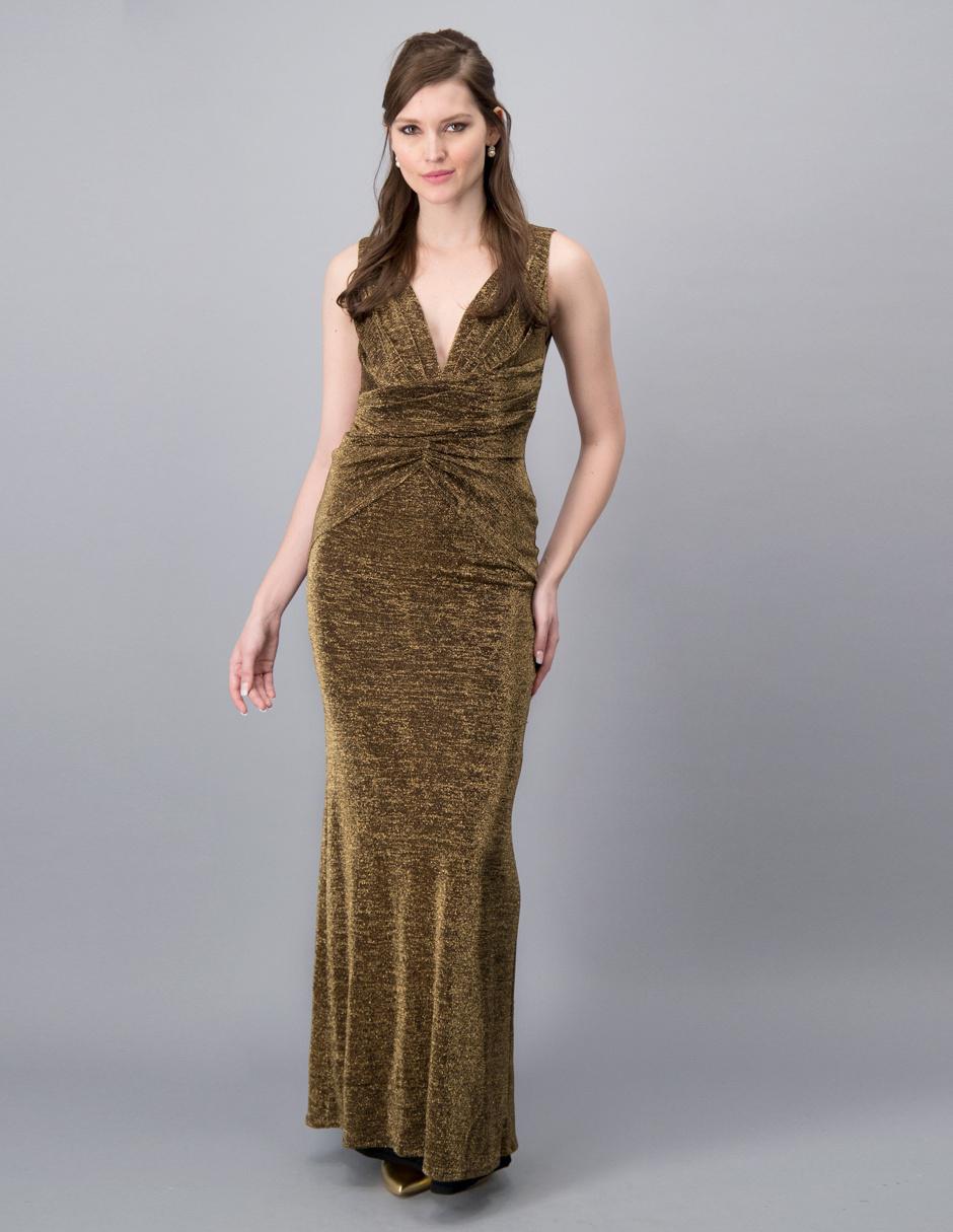 Vestido de Couture dorado | Liverpool.com.mx