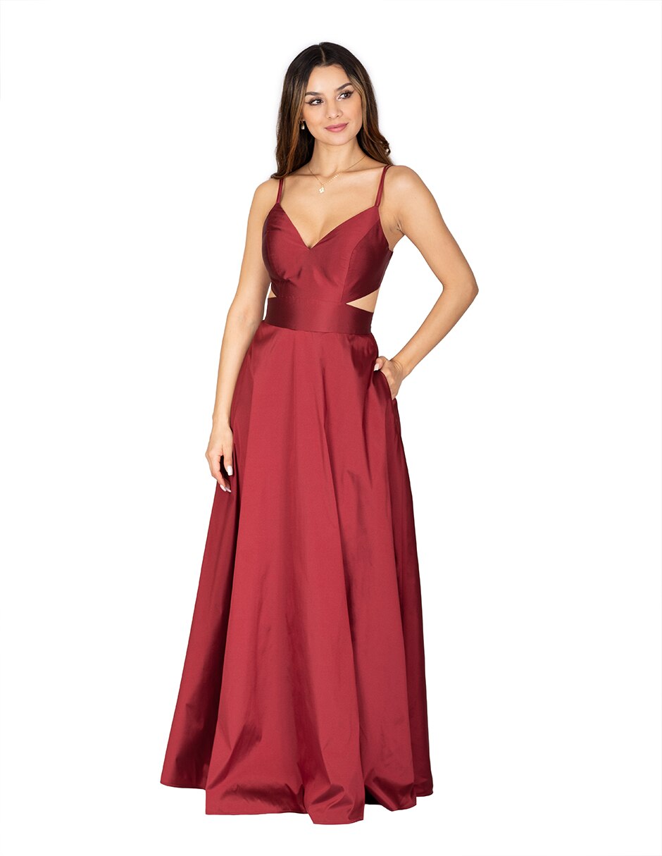 Vestido maxi de fiesta Rue de la Paix corte línea A en Liverpool