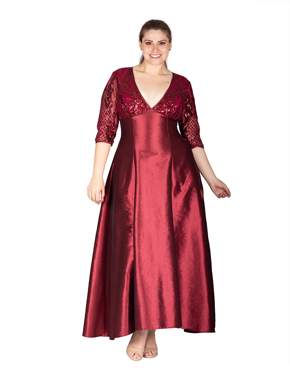 Vestido maxi Rue de la Paix grecas en Liverpool