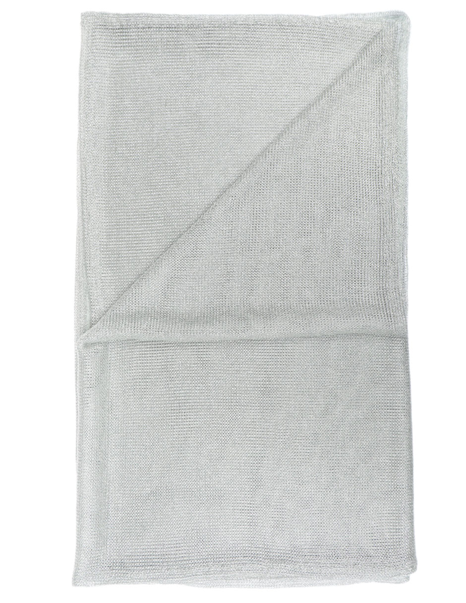 PASHMINA R DE LA P, UNITALLA, PLATEADO