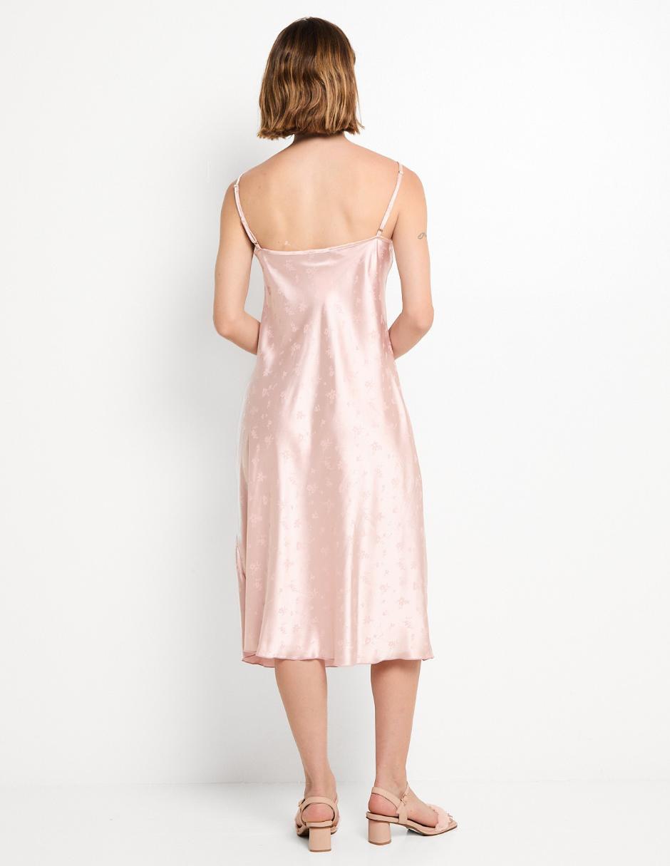 Vestido midi de fiesta espalda abierta 2