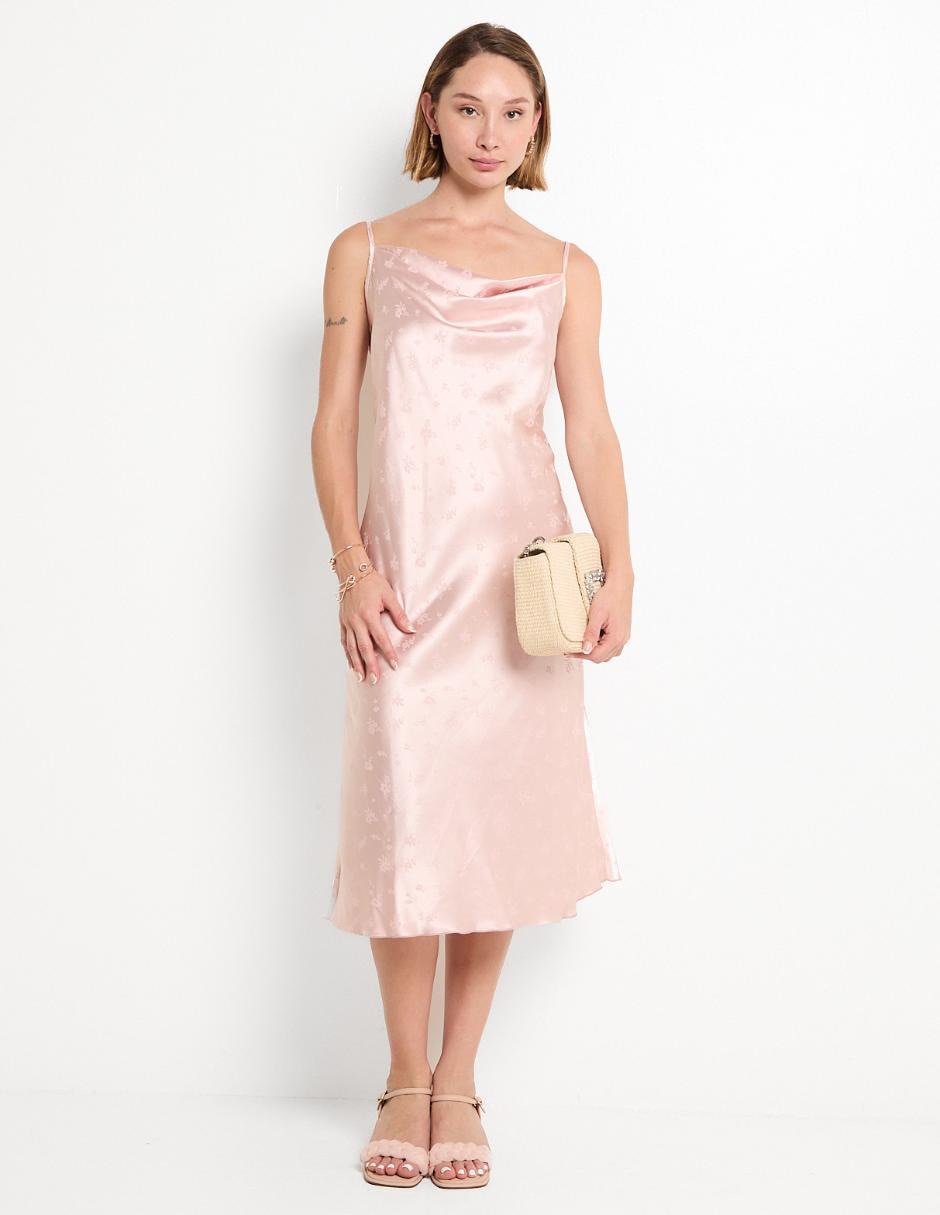 Vestido midi de fiesta espalda abierta 3