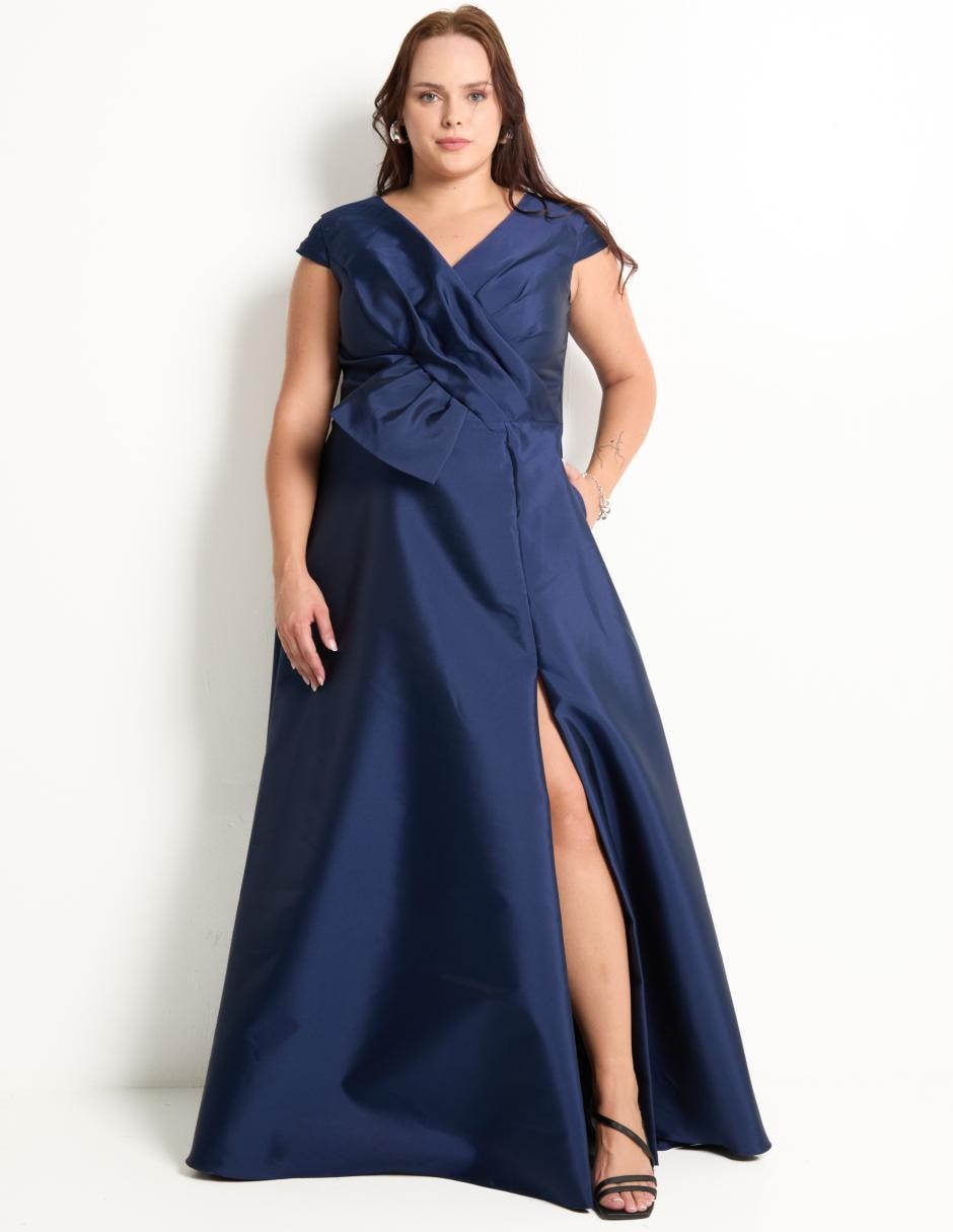 Vestido maxi de fiesta Ema Valdemossa Curvy para mujer