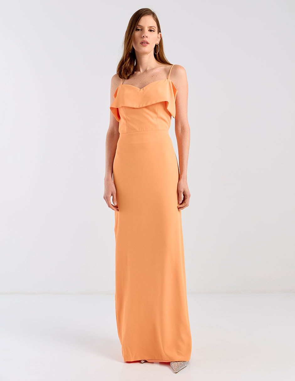 Vestido maxi de fiesta espalda abierta 2