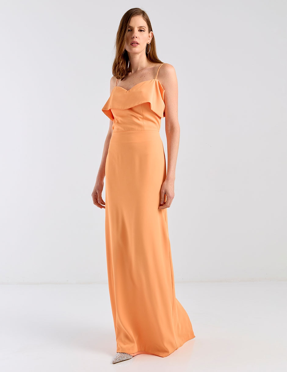 Vestido maxi de fiesta espalda abierta 3