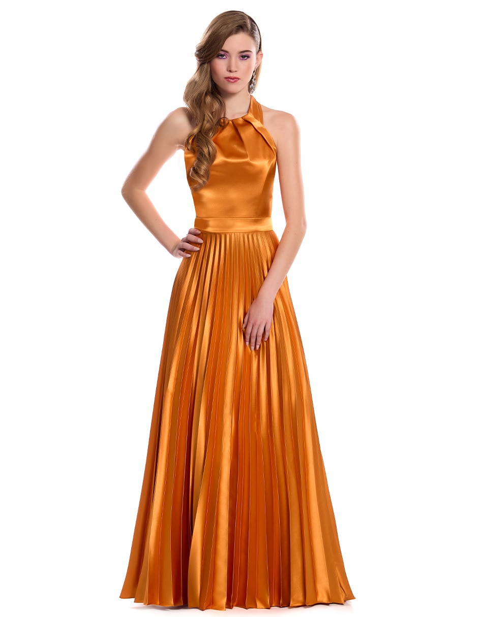 Vestido Largo Liverpool Eva Brazzi Fiesta Liverpool Vestidos De