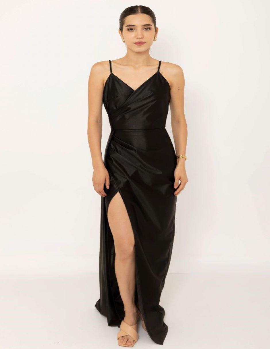 Vestido maxi de fiesta escote V Vestido maxi de fiesta escote V