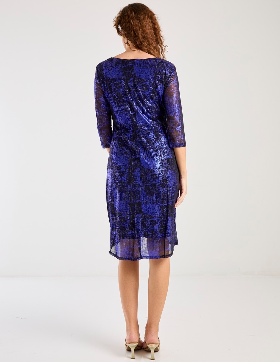 Vestido a la rodilla formal para mujer 2