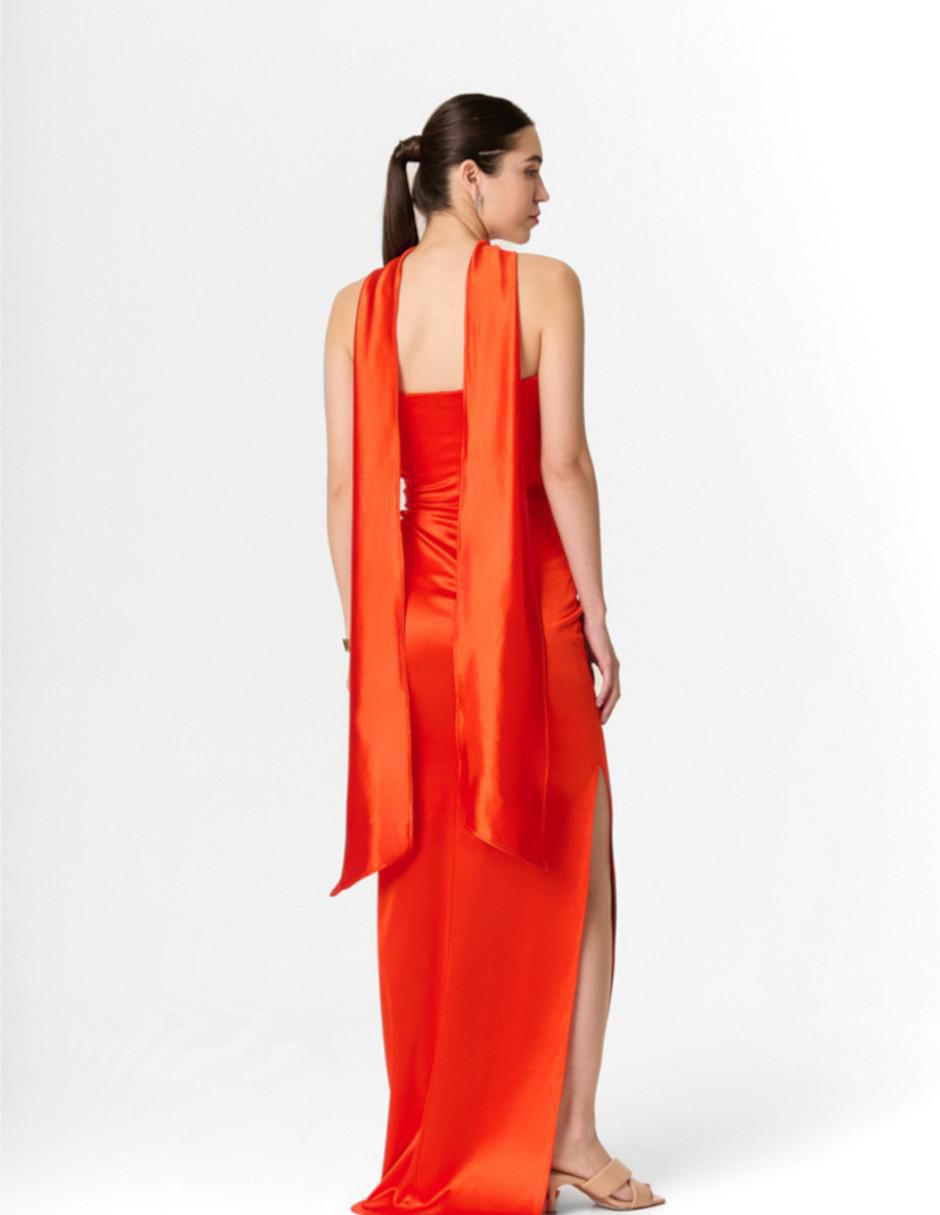 Vestido maxi fiesta karen beltran mexico sin familia o colección "para mujer"