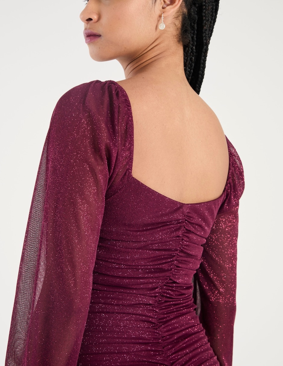 VESTIDO JUMP 12660LP-1, M, VINO