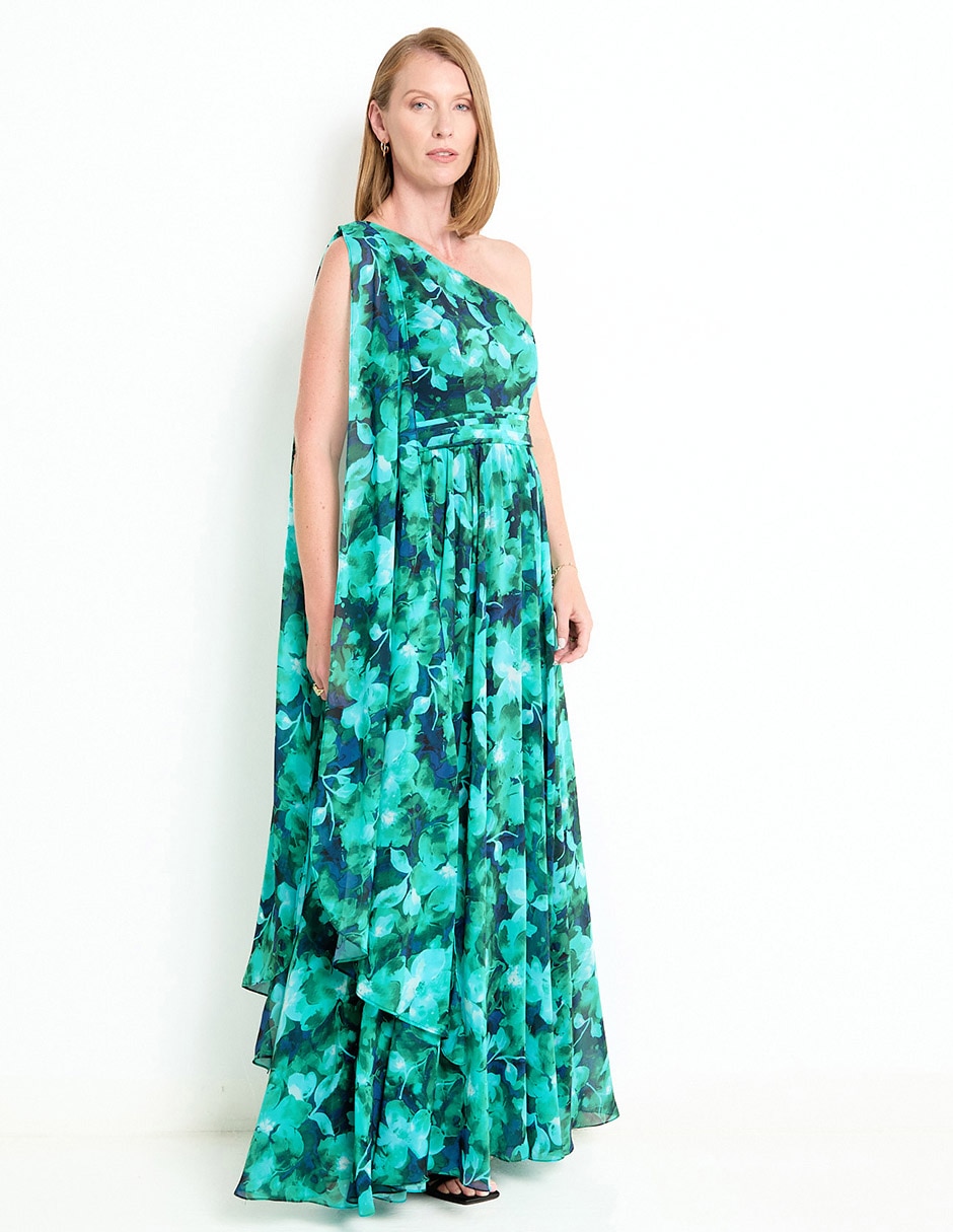 Vestido Maxi Liverpool Eva Brazzi Vestidos De Cocktail Liverpool