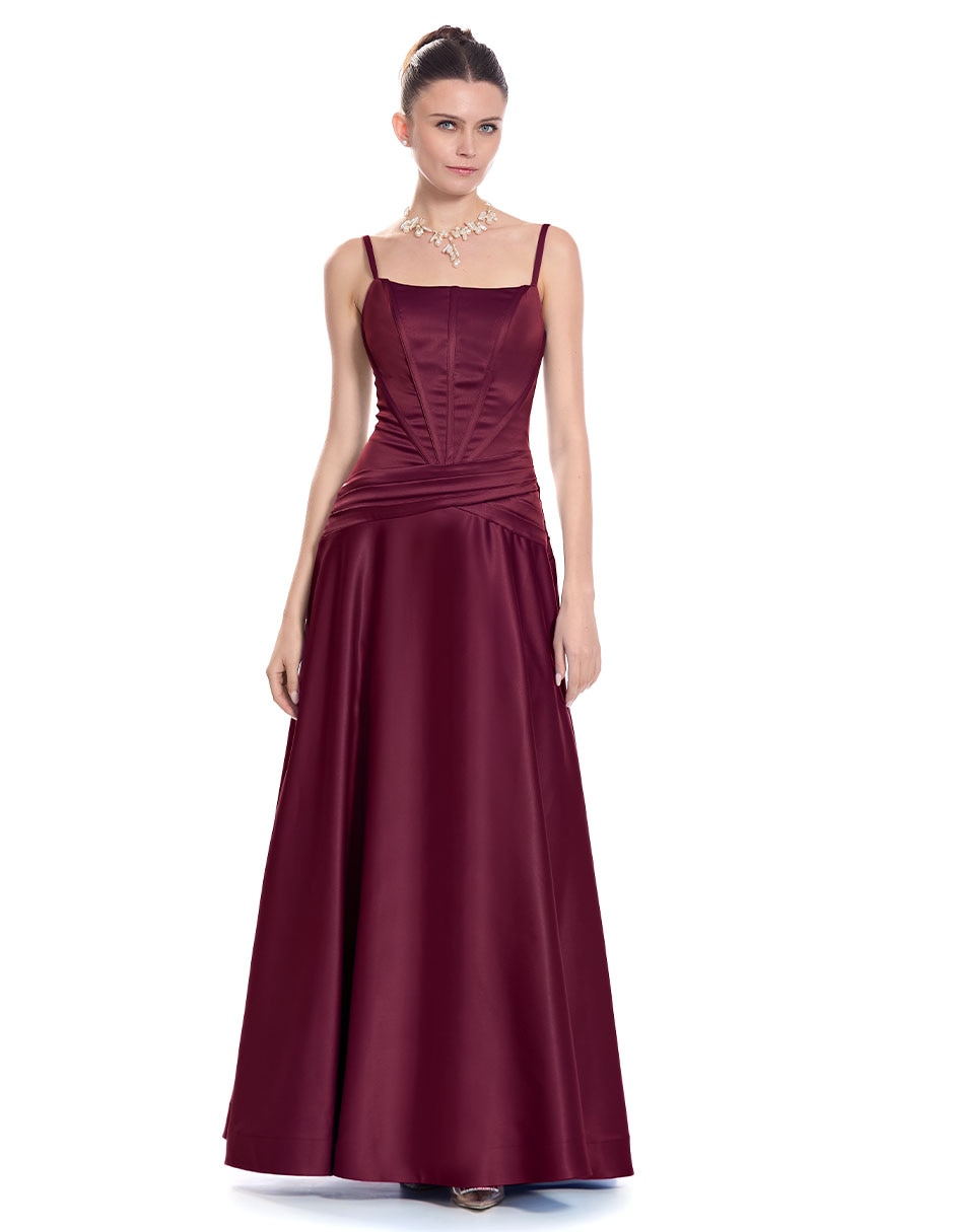 Vestido largo de fiesta Eva Brazzi para mujer Liverpool - Main Image