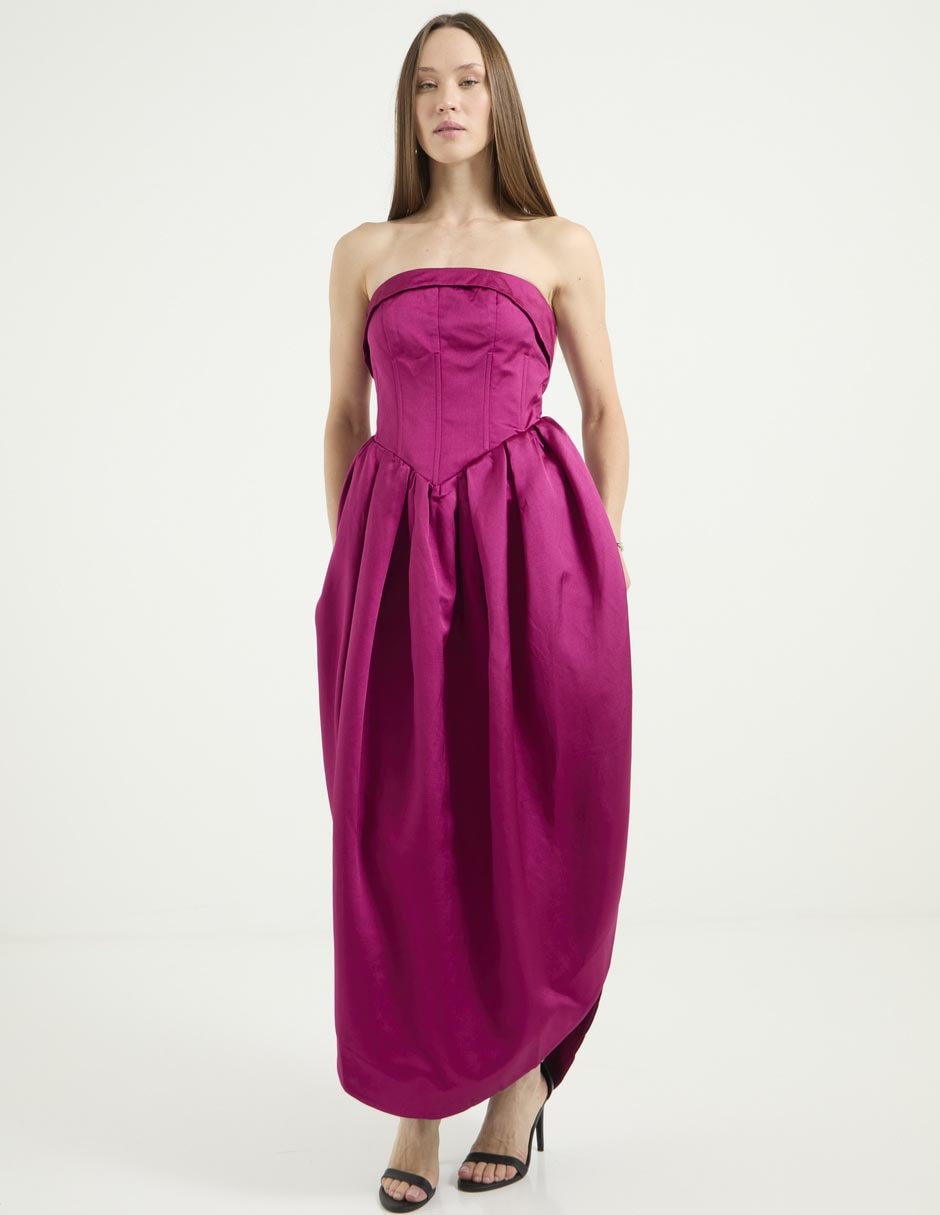 Vestido maxi de fiesta espalda abierta Vestido maxi de fiesta espalda abierta
