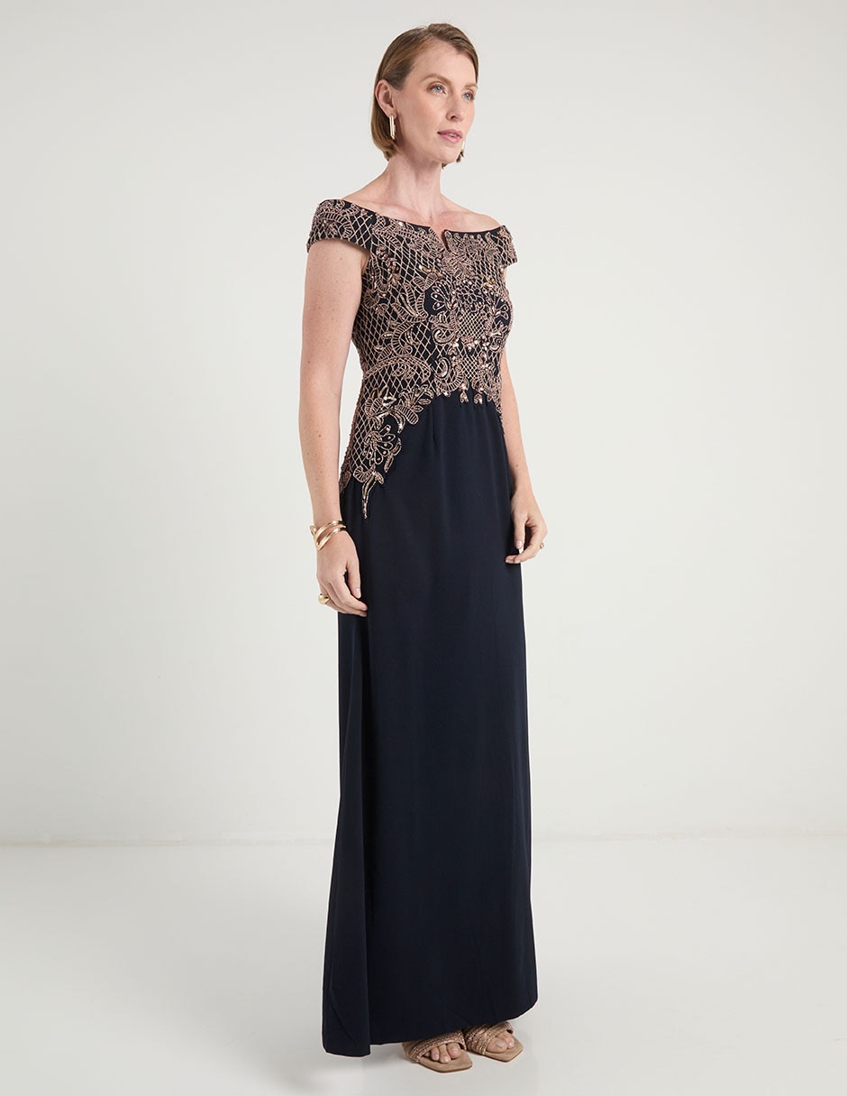 Vestido largo de fiesta para mujer 3