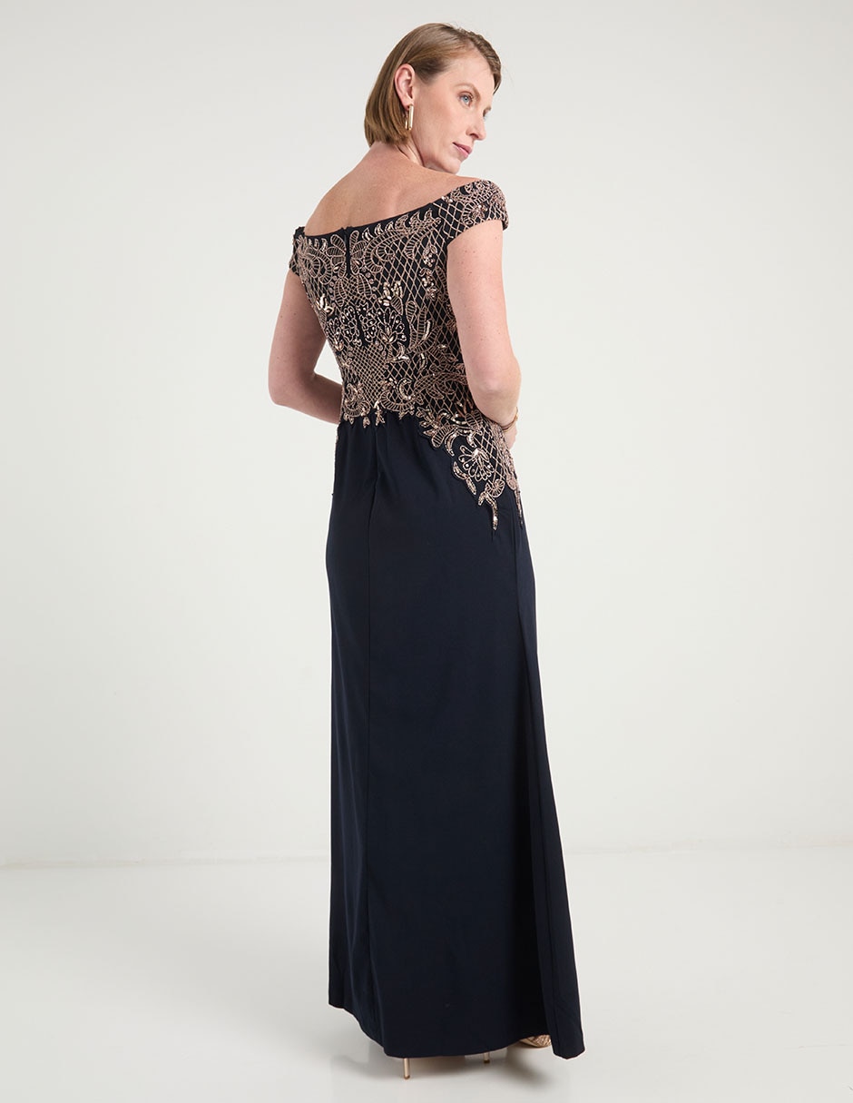 Vestido largo de fiesta para mujer 6