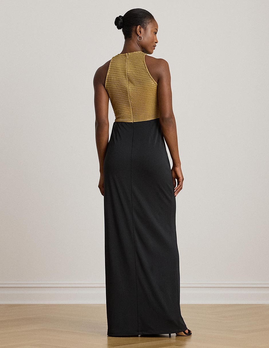 Vestido maxi de fiesta Lauren Ralph Lauren 2