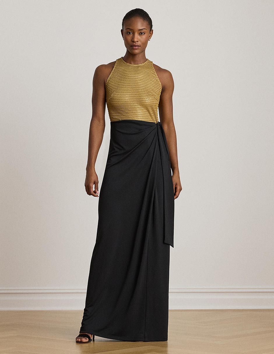 Vestido maxi de fiesta Lauren Ralph Lauren 3