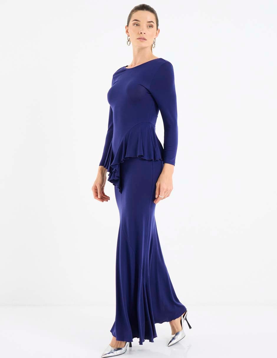 Vestido maxi de fiesta espalda abierta 3
