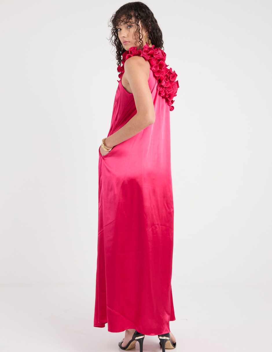 Vestido largo de fiesta espalda abierta 2