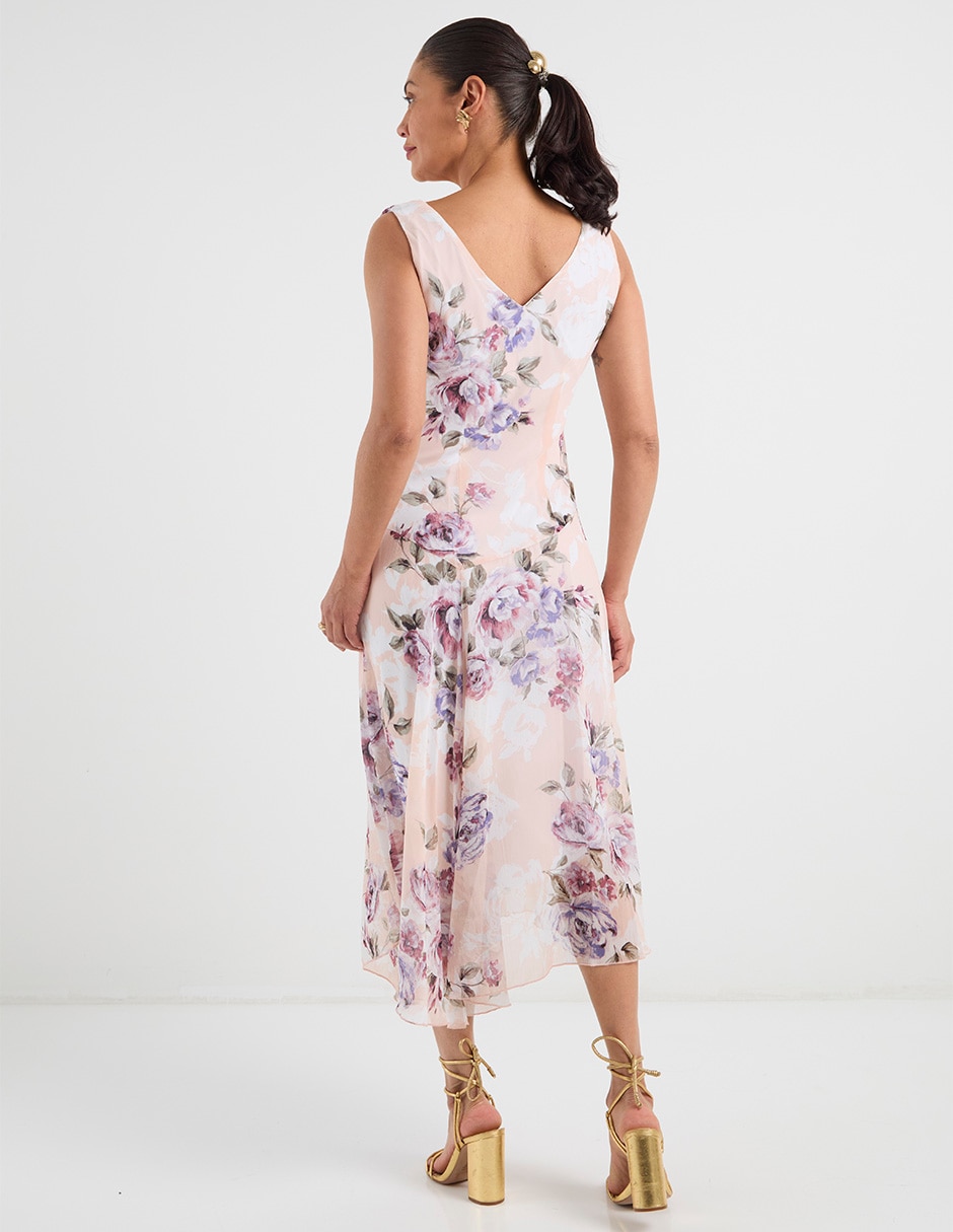 Vestido midi de fiesta 6